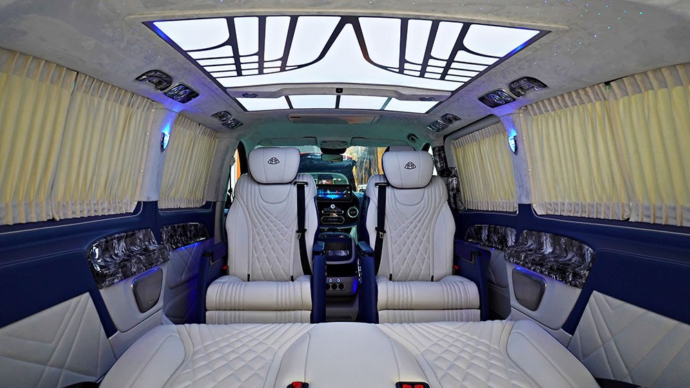 奔驰威霆汽车内饰改装